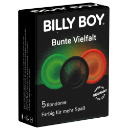 Billy Boy «Bunte Vielfalt» 5 bunt gemischte Kondome