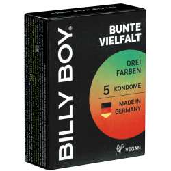 Billy Boy «Bunte Vielfalt» 5 bunt gemischte Kondome