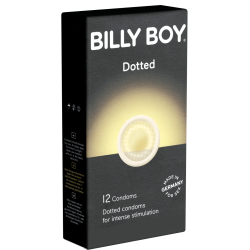 Billy Boy «Dotted» 12 perlgenoppte Kondome aus Naturkautschuklatex