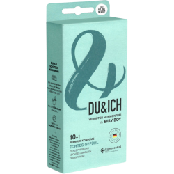 Billy Boy «Du & Ich: Echtes Gefühl» (real feeling) 10 + 1 premium condoms for hormone free contraception