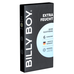 Billy Boy «Extra feucht» 6 besonders gleitfähige und feuchte Kondome