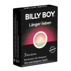 Billy Boy «Länger Lieben» 3 Kondome für längere Liebe - ohne Chemikalien