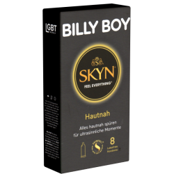 Billy Boy «SKYN» Hautnah, 8 latexfreie Kondome aus Polyisopren