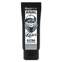 Black Hole «Extra Dilatation» Anal Relax Gel 70ml wasserbasiertes Gleitgel für Analsex