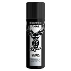 Black Hole «Silicone Extra Dilatation» Anal Relax Gel 30ml silikonbasiertes Gleitgel für Analsex