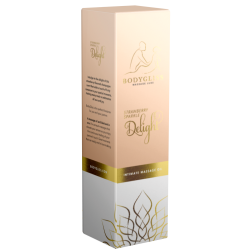 BodyGliss «Delight» Strawberry Sparkle, 150ml 2in1 sinnlich duftendes Massageöl und Gleitgel