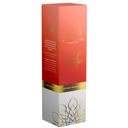 BodyGliss «Temptation» Red Orange, 150ml fruchtiges Massageöl und Gleitgel