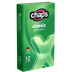 Chaps «Classic» gefühlsecht - 12 Kondome für volle Verkehrssicherheit