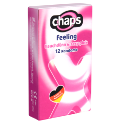 Chaps «Feeling» (Hauchzart, Rosé) 12 unvergleichlich zarte Kondome