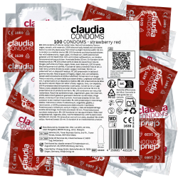 claudia «Strawberry Red» 100 Kondome