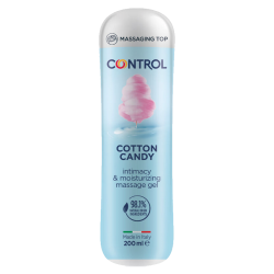 Control 2-in-1 «Cotton Candy» 200 ml Gleit- und Massagegel, mit Zuckerwatte Geschmack