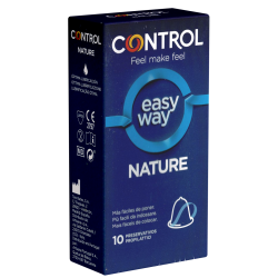 Control «Nature Easy Way» 10 spanische Kondome mit Applikator für ein Liebesspiel ohne lange Pause