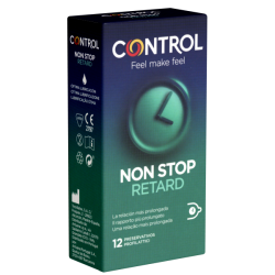 Control «Non Stop (Retard)» 12 Kondome mit Benzokain für längere Liebe