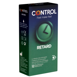Control «Non Stop (Retard)» 12 Kondome mit Benzokain für längere Liebe