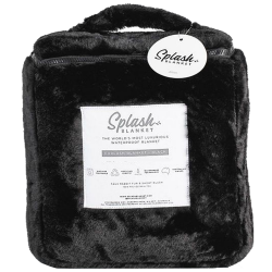 Splash Blanket «Furlush» Medium, schwarzes Bettlaken für feuchte Spiele