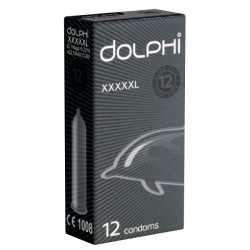 Dolphi «XXXXXL» 12 übergroße Kondome für den großen Penis