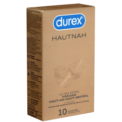 Durex «Hautnah Ultra Dünn» 10 hauchzarte Markenkondome mit Easy-On™-Passform
