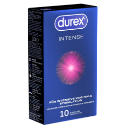 Durex «Intense» 10 stimulierende Markenkondome für einen gemeinsamen Höhepunkt