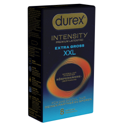 Durex «Intensity XXL» 8 extra große, ultradünne & latexfreie Markenkondome