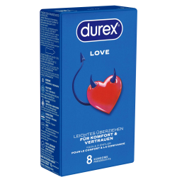 Durex «Love» 8 freche Markenkondome für Moments in Love