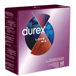 Durex «Love Mix» 40 Markenkondome im Mix für überraschende Abwechslung