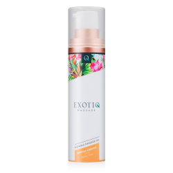 Exotiq  «Vanilla Caramel» 100 ml köstlich duftendes Massageöl - seidig-weich & pflegend