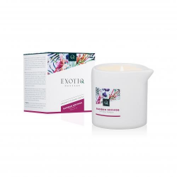 Exotiq  «Bamboo Orchids» Massagekerze mit blumigem Duft (Bambus Orchidee), 60g