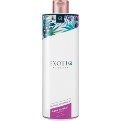Exotiq  «Body To Body Warming» wärmendes Körperöl für entspannende Ganzkörpermassagen 500 ml