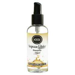 EXS «Aqua Glider Mini Banana» 80 ml wasserbasiertes Gleitgel mit Bananenaroma