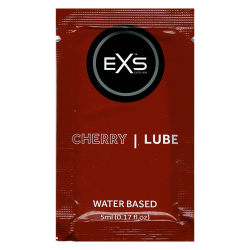 EXS Flavoured «Cherry Lube» 5ml Sachet, Gleitgel mit natürlichem Kirschgeschmack
