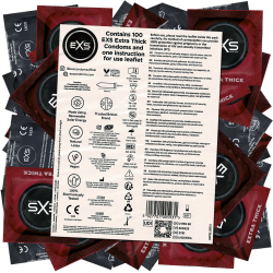 EXS Vorratsbeutel «Extra Thick» 100 verstärkte Kondome