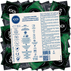 EXS Vorratsbeutel «Jumbo 69» 144 extrem breite Kondome