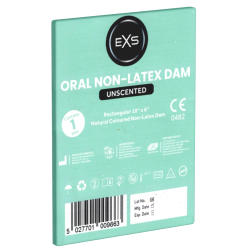 EXS «Non Latex Dam» 1 Lecktuch ohne Latex