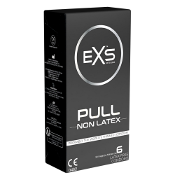 EXS «Pull» Non Latex, 6 latexfreie, absolut geruchlose Kondome