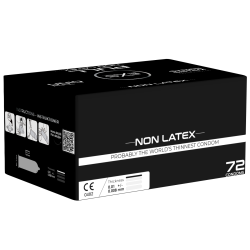 EXS «Pull» Non Latex, 72 latexfreie, absolut geruchlose Kondome