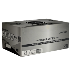 EXS «Pull Large» 72 große, latexfreie Kondome mit Abziehbändchen für mehr Komfort