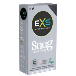 EXS «Snug» Closer Fitting, 12 extra kleine Kondome für einen festeren Sitz