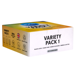 EXS «Variety Pack 1» 48 gemischte Kondome - der Bestseller-Mix