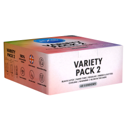 EXS «Variety Pack 2» 48 gemischte Kondome - der Bestseller-Mix