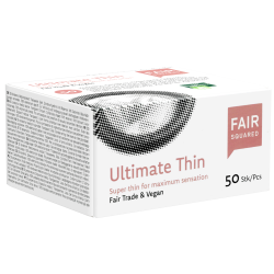 Fair Squared «Ultimate Thin» 50 vegane und besonders dünne Kondome