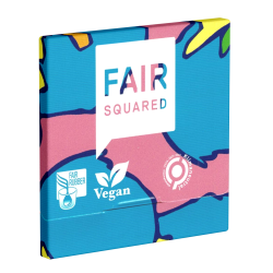 Fair Squared «Ultimate Thin» Celebrate your Love, 1 veganes und besonders dünnes Fair-Trade-Kondom