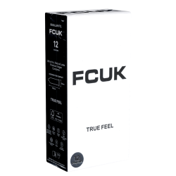 FCUK «Thin Condoms» White, 12 dünne, veganfreundliche Kondome