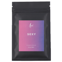 Feel «Sexy» 50 samtweiche Kondome mit zarten Perlnoppen