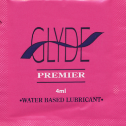 Glyde Ultra «PREMIER» Personal Lubricant, veganes Gleitgel ohne Zusatzstoffe, 4ml Sachet