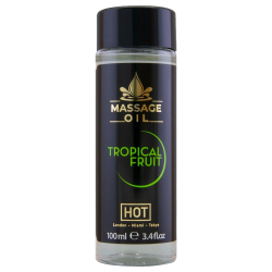 HOT «Tropical Fruit» 100ml Massage-Öl mit Duft und Geschmack