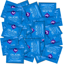 ID «Glide» Lube 40x4ml veganes Gleitgel in hygienischen Probe-Tütchen (Sachets)