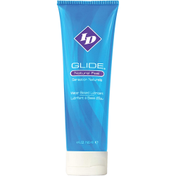 ID «Glide» Natural Feel Travel Tube Lubricant, 120ml vegan lubricant in the economical tube