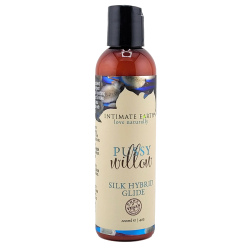Intimate Earth «Pussy Willow» 120ml veganes und biologisches Hybrid-Gleitgel mit Shiitake-Extrakten (stimulierend)