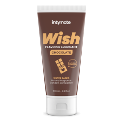 Intymate «Wish» Chocolate, 100ml wasserbasiertes Gleitgel mit Schokogeschmack