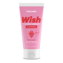 Intymate «Wish» Raspberry, 100ml wasserbasiertes Gleitgel mit Himbeergeschmack